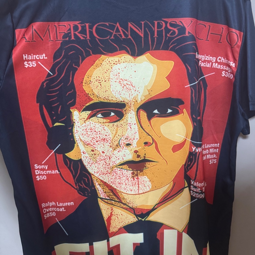 Custom Patrick Bateman American Psycho Graphic Pr… - image 4